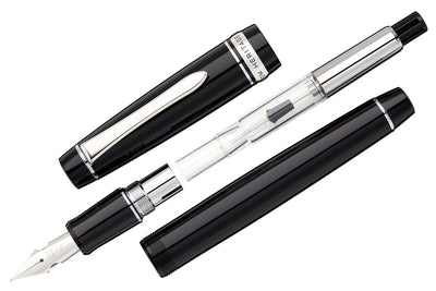 Pilot Custom Heritage 912 Fountain Pen - Black / Rhodium Trim
