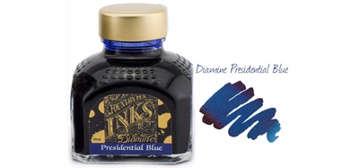 Diamine Ink Bottle 80ml - Blue Shades - Assorted Colours