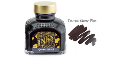 Diamine Ink Bottle 80ml - Dark Shades / Blacks - Assorted Colours