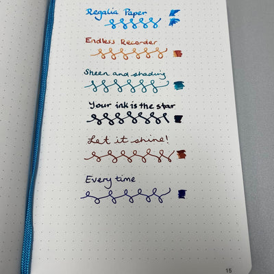 Endless Recorder Notebook A5 Lined - Infinite Space