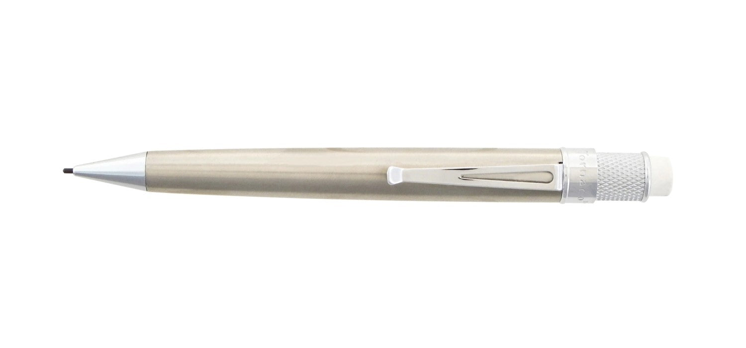Retro 51 Tornado Propelling Pencil 1.15mm - Stainless Steel