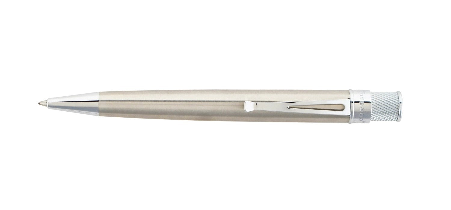 Retro 51 Tornado Classic Rollerball - Stainless Steel