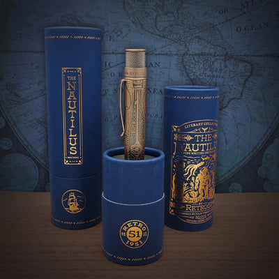 Retro 51 Tornado Literary Collection Big Shot Rollerball - The Nautilus