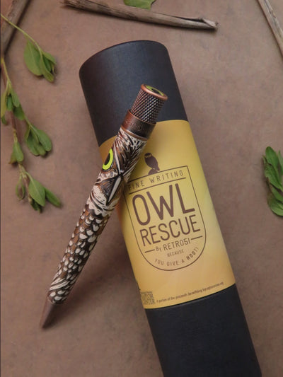 Retro 51 Tornado Rescue Ballpoint Pen - Owl