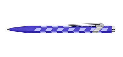 Caran dAche 849 Mosiac Ballpoint Pen - Royal Blue