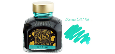 Diamine Ink Bottle 80ml - Turquoise Shades - Assorted Colours