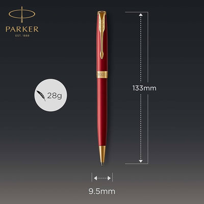 Parker Sonnet Ballpoint Pen - Intense Red