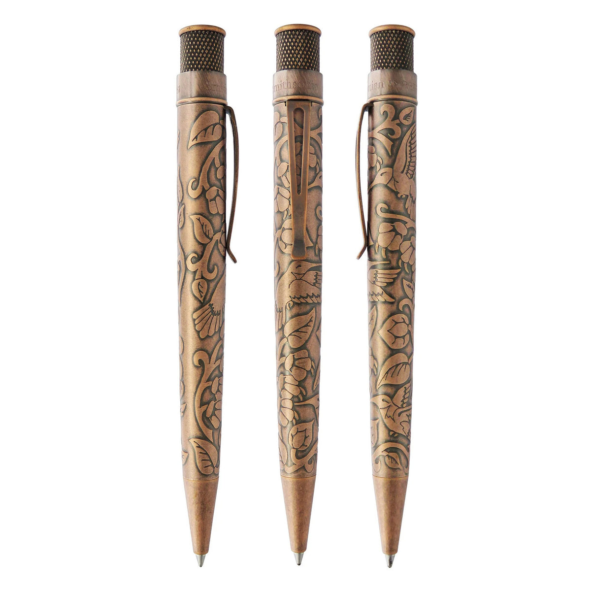 Retro 51 Tornado Smithsonian Rollerball - Woodland Hummingbird & Flowers