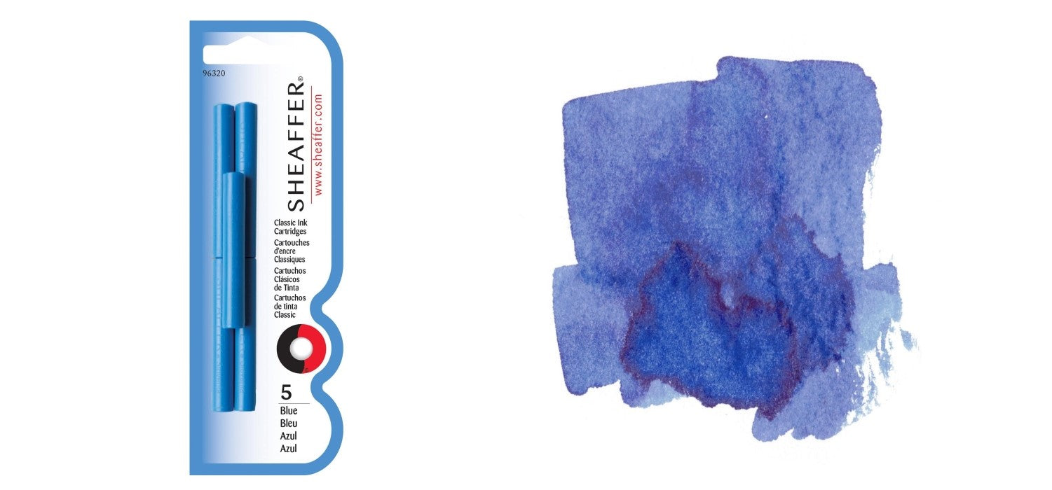 Sheaffer Skrip Ink Cartridges Pack of 5 - Blue