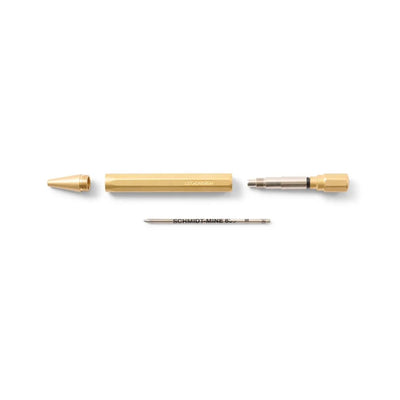 Legendar LGNDR Ballpoint Short Pen - Brass
