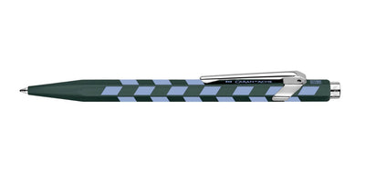 Caran dAche 849 Mosiac Ballpoint Pen - Spruce Green