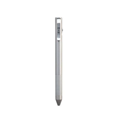 MIG Model 1 Bolt Action Ballpoint Pen - Titanium Grid