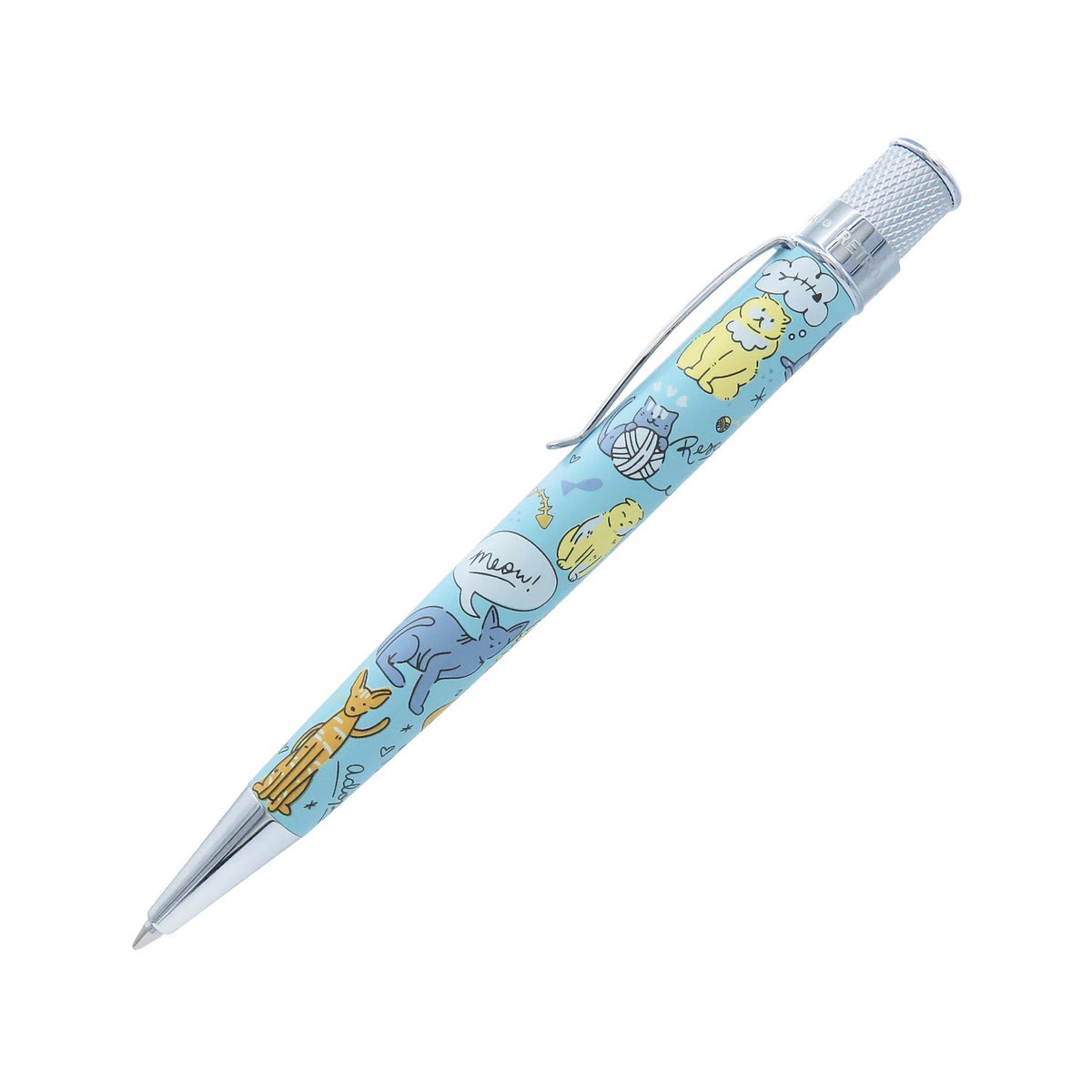 Retro 51 Tornado Rescue Series 6 Ballpoint Pen - Cat