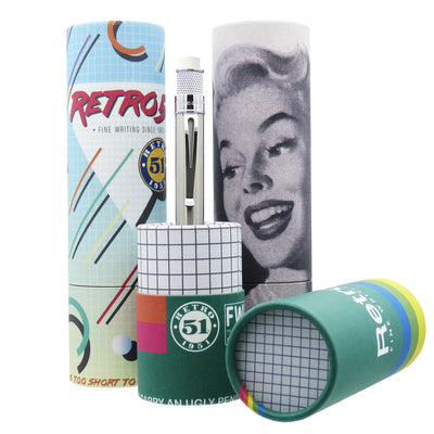 Retro 51 Tornado Propelling Pencil 1.15mm - Stainless Steel