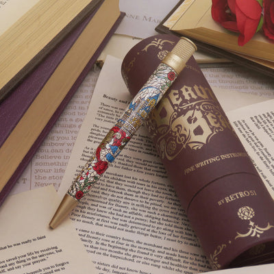 Retro 51 Tornado Literary Collection Rollerball - Beauty and the Beast