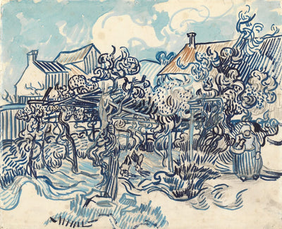 Visconti Van Gogh Fountain Pen - Old Vineyard with Peasant Woman