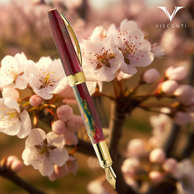 Visconti Van Gogh Fountain Pen - Flowering Plum Orchard