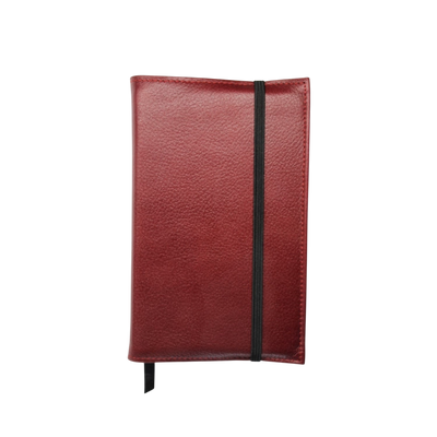 Visentin Leather Notebook Cover A6 Grained + Rhodia Webby Lined Notebook