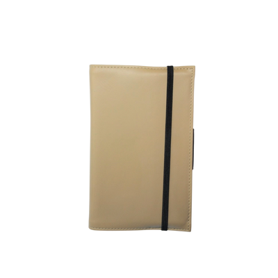 Visentin Leather Notebook Cover A6 Smooth + Rhodia Webby Lined Notebook