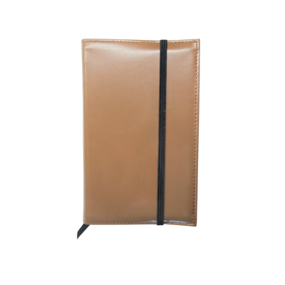 Visentin Leather Notebook Cover A6 Smooth + Rhodia Webby Lined Notebook