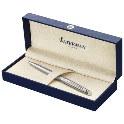 Waterman Hemisphere Ballpoint Pen - Stainless Steel / Chrome Trim