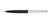 Waldmann Tuscany Mechanical Pencil 0.7mm - Black Lacquer / Sterling Silver Pinstripe