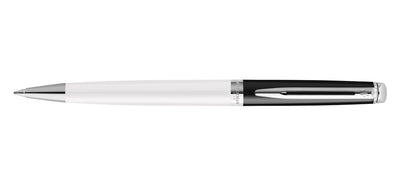 Waterman Hemisphere Colour Blocking Ballpoint Pen - Black & White / Palladium Trim - Special Edition