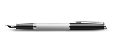 Waterman Hemisphere Colour Blocking Fountain Pen - Black & White / Palladium Trim - Special Edition