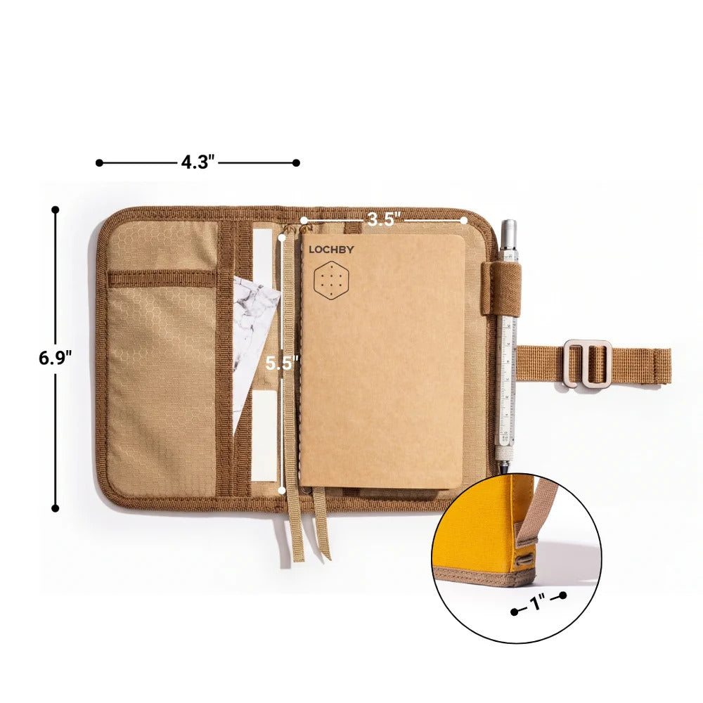 LOCHBY Field Journal Mini - Mustard