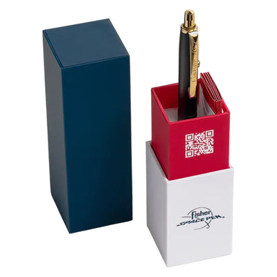 Fisher Space Pen AG7 Astronaut - Black Cerakote with Gold Trim