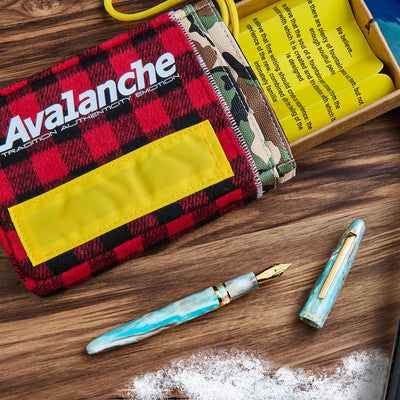 Esterbrook Estie Fountain Pen - Avalanche / Gold Trim