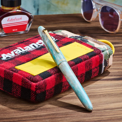 Esterbrook Estie Fountain Pen - Avalanche / Gold Trim