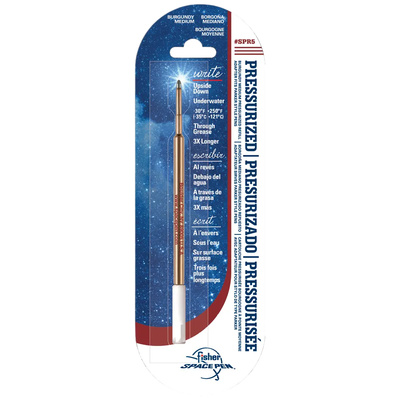Fisher Space Pen Standard Pressurised Refill (SPR) Ballpoint (with G2 Parker Style adaptor)