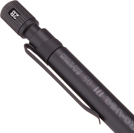Platinum PRO-USE 171 Mechanical Pencil 0.5mm - Matte Black
