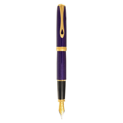 Diplomat Excellence A2 Fountain Pen - Violet Rain