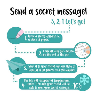 Legami Erasable Gel Pen Set of 3 - The Nutcracker