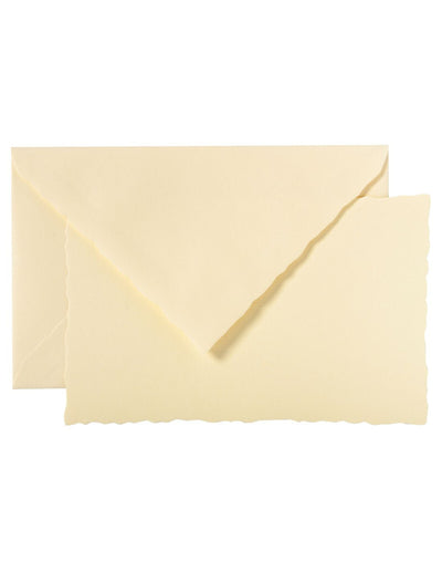 G. LALO Mode de Paris gift box of 30 cards & 30 envelopes - Ivory