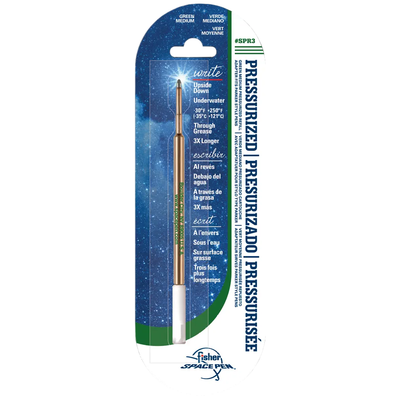 Fisher Space Pen Standard Pressurised Refill (SPR) Ballpoint (with G2 Parker Style adaptor)