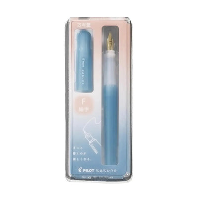 Pilot Kakuno Madoromi Fountain Pen - Light Blue