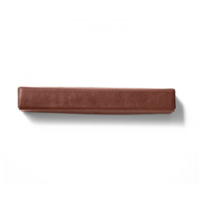 Legendar Sleek Etwee Single Pen Case - Chestnut