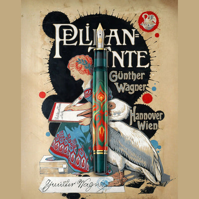 Pelikan Souveran M 600 Art Collection Fountain Pen - Rudi Rother - Special Edition