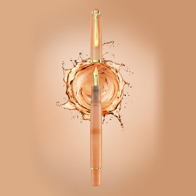 Pelikan Classic M 200 Fountain Pen - Apricot Achat - Special Edition