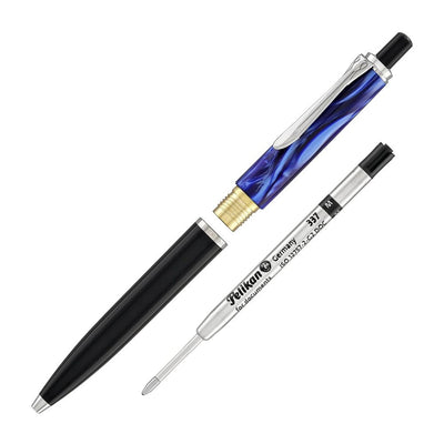 Pelikan Classic K 205 Ballpoint Pen - Marble Blue