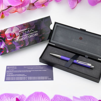 Monteverde Ritma Ballpoint Pen - Midnight Orchid