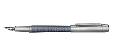 Hahnemuehle SLIM Edition Guilloche Cool Grey - 18kt Fountain Pen