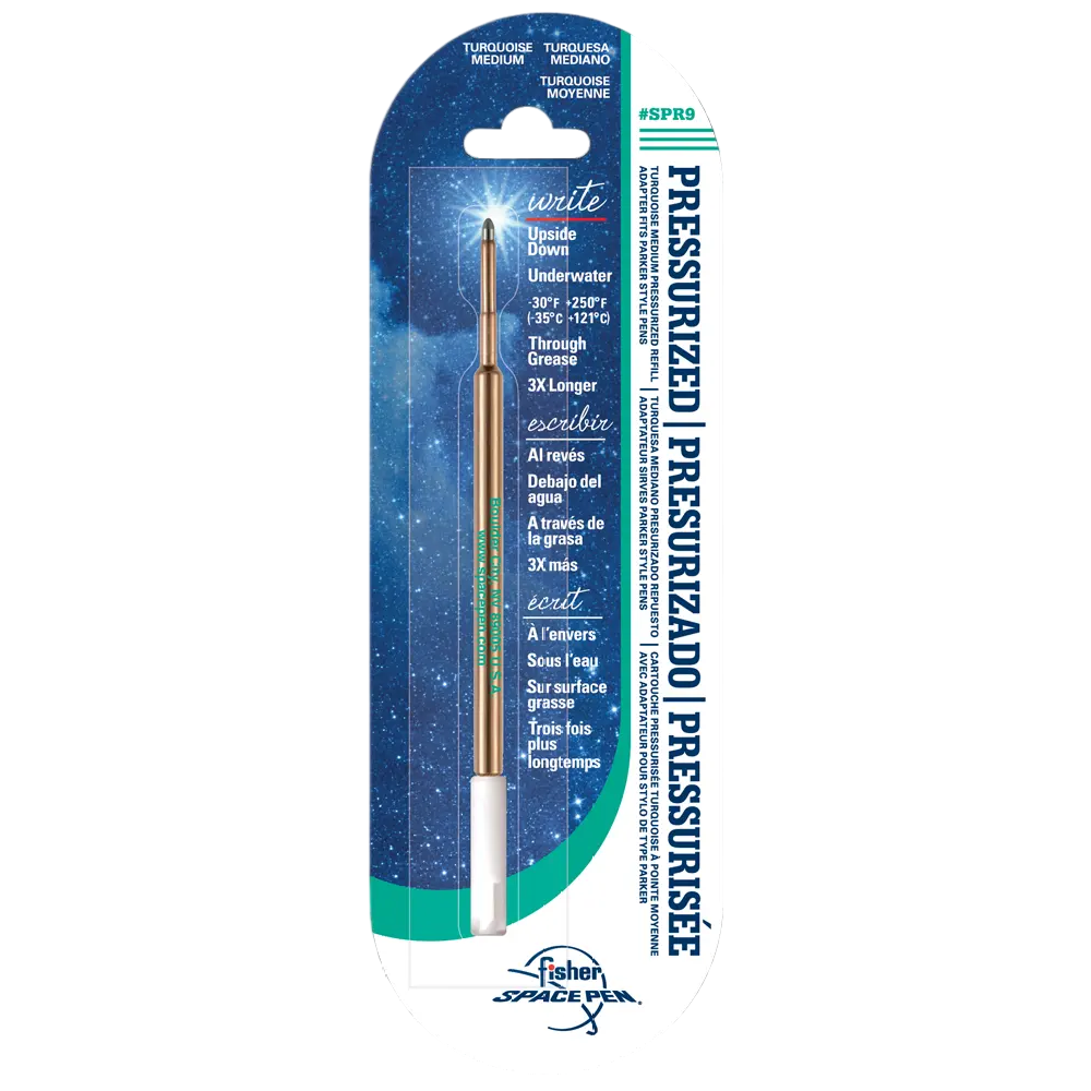Fisher Space Pen Standard Pressurised Refill (SPR) Ballpoint (with G2 Parker Style adaptor)