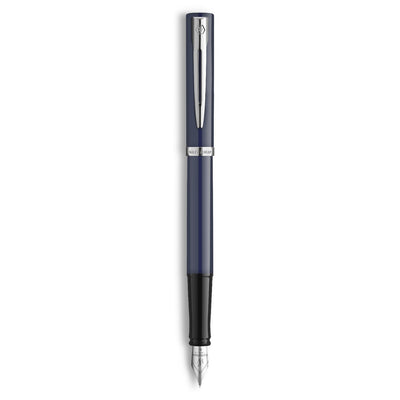 Waterman Impression Fountain Pen - Blue Lacquer / Chrome Trim