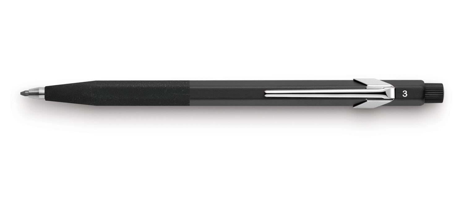 Caran dAche Fix Clutch Pencil 3mm - Rough Black