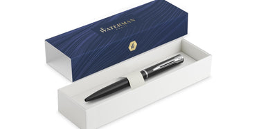 Waterman Allure Ballpoint Pen - Black / Chrome Trim
