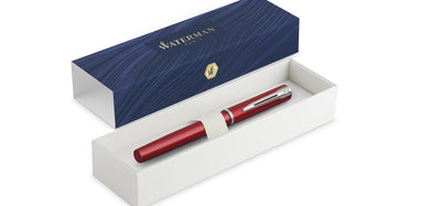 Waterman Allure Fountain Pen - Red / Chrome Trim
